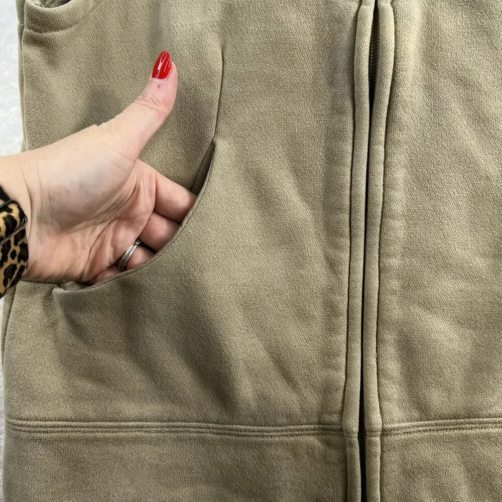 VTG Y2K Nike XS Vest Full Zip Sleeveless Fleece Pockets‎ Outdoor Casual Grunge